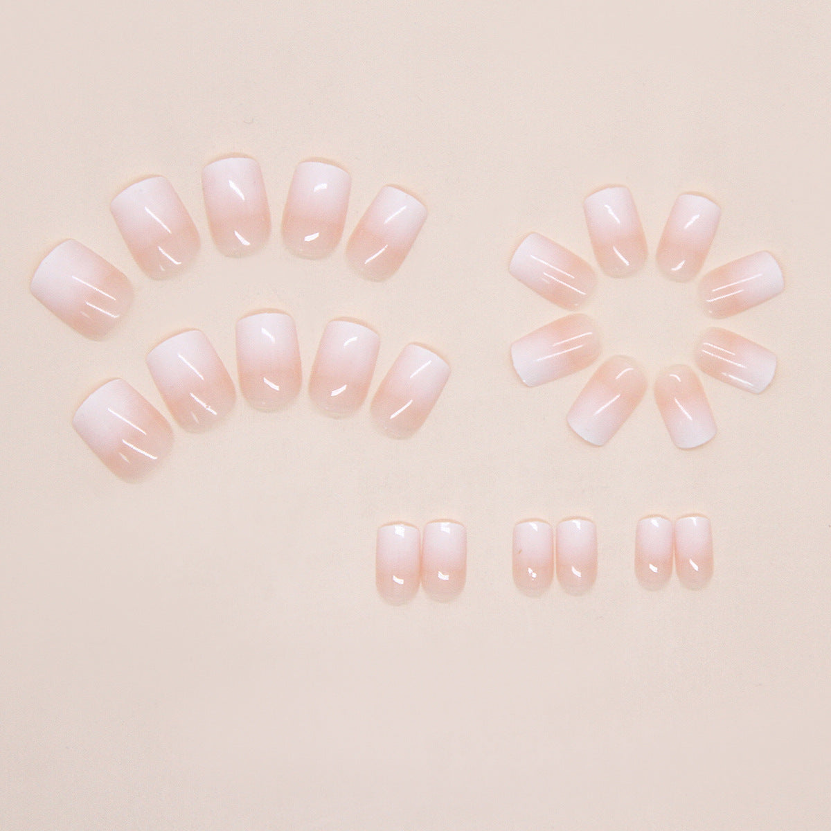 Milky Cloud – Sheer White Press-On Nails